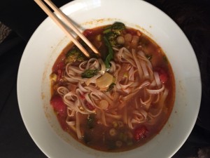 Sweet and Spiced Noodle Soup