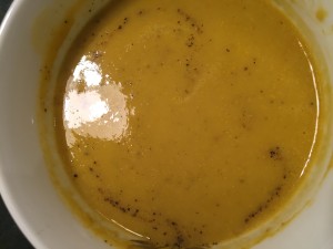 Carrot ACV soup